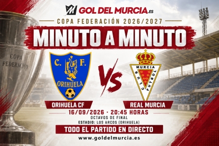 Minuto a minuto Orihuela-Real Murcia