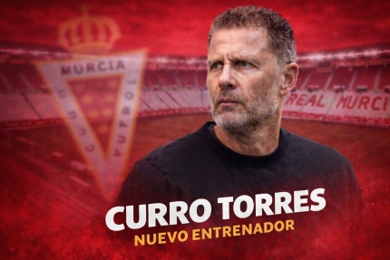 Curro Torres, nuevo entrenador del Real Murcia