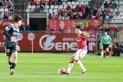 Triunfo ag&oacute;nico del Real Murcia frente al Tarazona